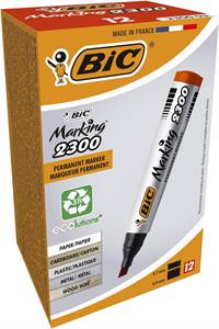 BIC PENNARELLI MARKER 2300 ROSSO 12PZ  8209243