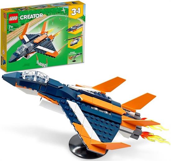 LEGO CREATOR 3 IN 1 JET SUPERSONICO 31126