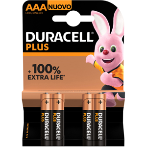 BATTERIE DURACELL MINI STILO AAA MN2400