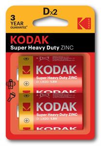 BATTERIA TORCIA KODAK 1,5 VOLT 2PZ  KB4000