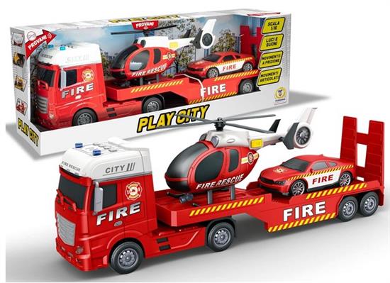 TEOREMA PLAYCITY TIR POMPIERI CON ELICOTTERO 68653