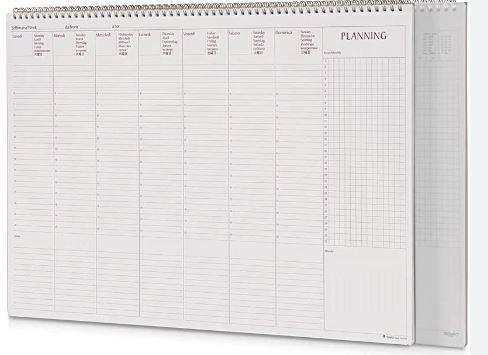 PLANNING DA TAVOLO SETTIMANALE 2025 35X25CM 7767PP