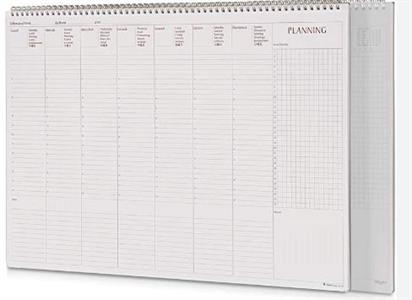 PLANNING DA TAVOLO SETTIMANALE INTEMPO 2025 MAXI 50X35CM 7769PP
