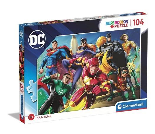 PUZZLE SUPERCOLOR DC COMICS 104PZ  23653 25721 25723