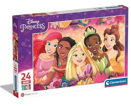 PUZZLE PRINCESS SUPERCOLOR MAXI 24PZ ASSORTITO