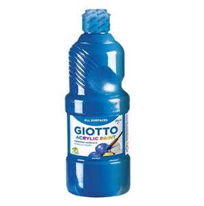 TEMPERA ACRILICA CIANO 500ML GIOTTO 533715