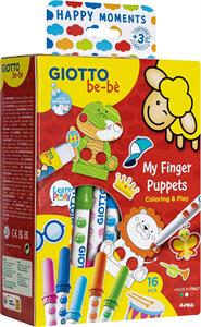 GIOTTO BE BE' MY FINGERS PUPPETS HAPPY MOMENTS 16PZ   478500