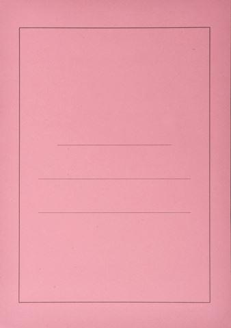 CARTELLA PER ATTI ROSA TOPQUALITY 100PZ  0592  10342