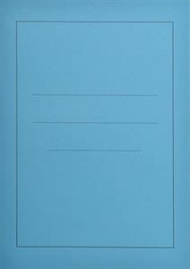 CARTELLA PER ATTI TOPQUALITY BLU' 100PZ  0588  10341