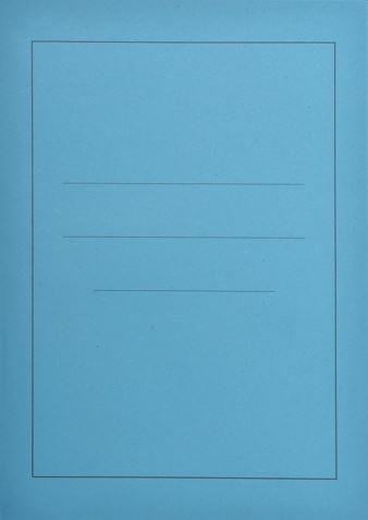 CARTELLA PER ATTI TOPQUALITY BLU' 100PZ  0588  10341