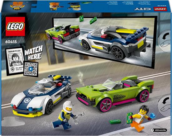 LEGO CITY INSEGUIMENTO DELLA MACCHINA DA CORSA 60415