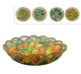 CESTINO CON OVETTI POLISTIROLO 50PZ 1,8CM ASS. DUE ESSE