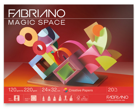 FABRIANO ALBUM MAGIC SPACE 24X32 20FG  S0400008