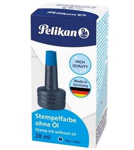 INCHIOSTRO PER TIMBRI 4K BLU' 28ML PELIKAN ART.0BBA27