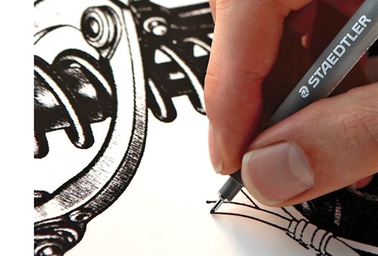 PENNARELLI STAEDTLER PIGMENT LINER  TRATTO 1,0MM NERO 30810-904