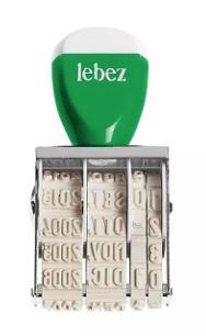 TIMBRO DATARIO 5MM LEBEZ ART. 0179