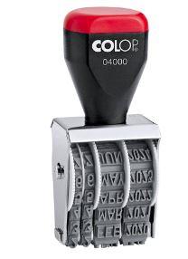 TIMBRO DATARIO MANUALE COLOP 04000