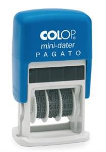 TIMBRO DATARIO C.STAMPA PAGATO S160L1 COLOP