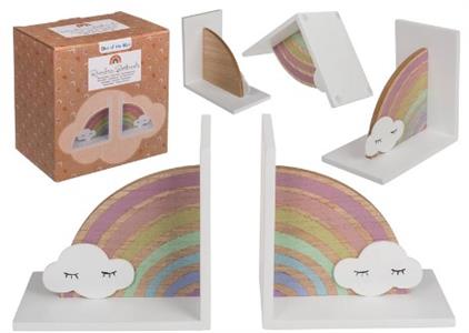 REGGILIBRO RAINBOW 2 PZ 15,5X15,5X10 OUT OF THE BLUE 79/6031