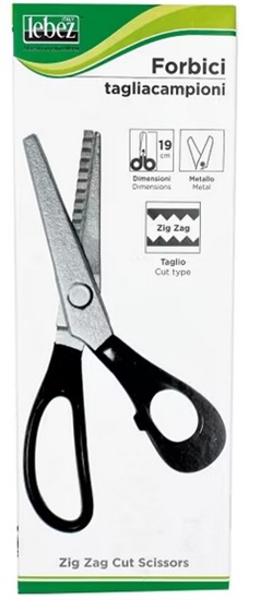 FORBICI ZIG-ZAG CM.24 LEBEZ 4332