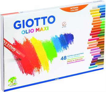 PASTELLI AD OLIO CERA GIOTTO MAXI DA 48     293200